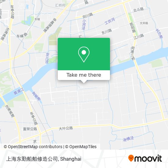 上海东勤船舶修造公司 map