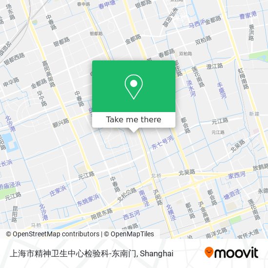 上海市精神卫生中心检验科-东南门 map