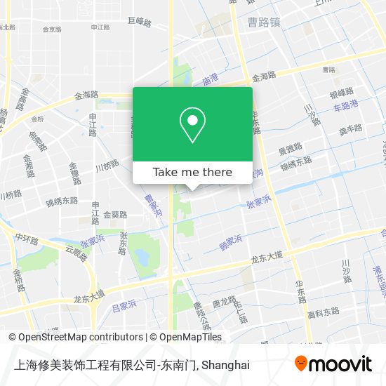 上海修美装饰工程有限公司-东南门 map