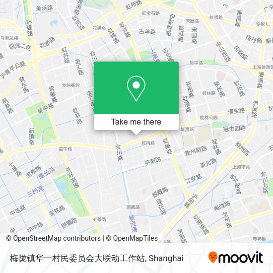 梅陇镇华一村民委员会大联动工作站 map