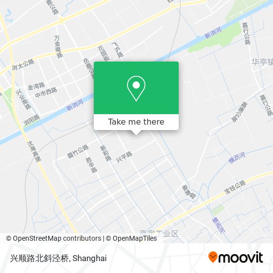 兴顺路北斜泾桥 map