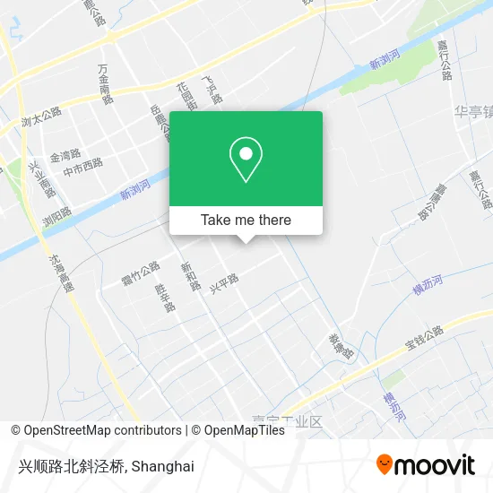 兴顺路北斜泾桥 map
