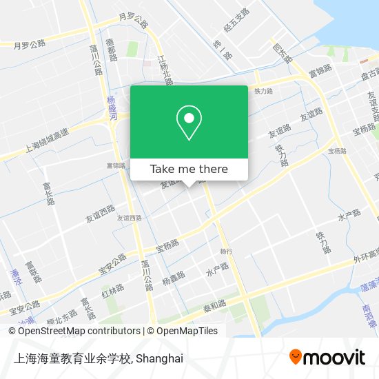 上海海童教育业余学校 map