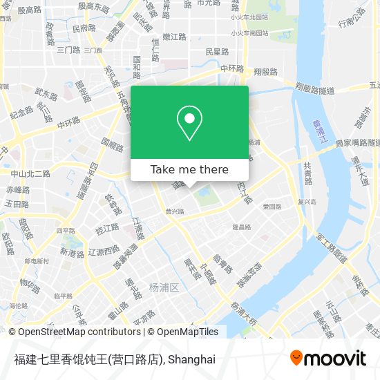 福建七里香馄饨王(营口路店) map