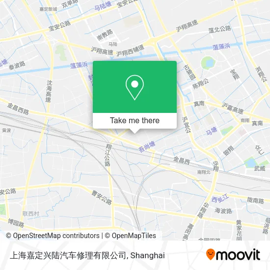 上海嘉定兴陆汽车修理有限公司 map