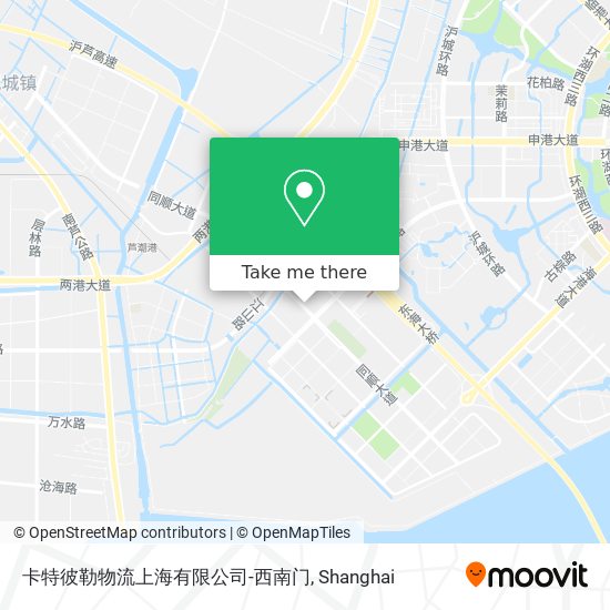 卡特彼勒物流上海有限公司-西南门 map