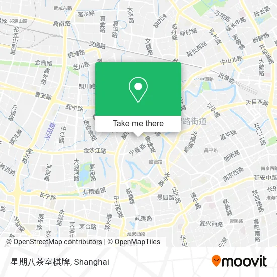 星期八茶室棋牌 map