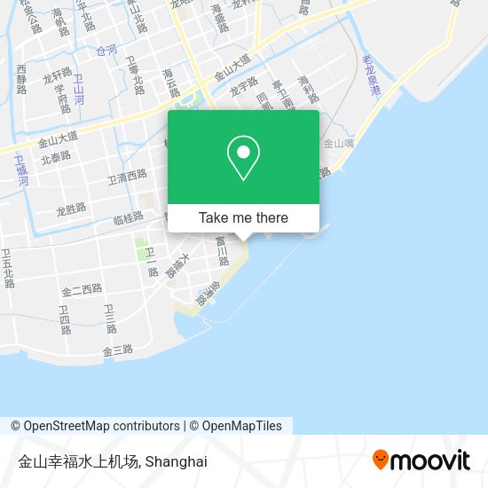 金山幸福水上机场 map