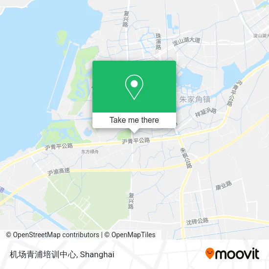 机场青浦培训中心 map