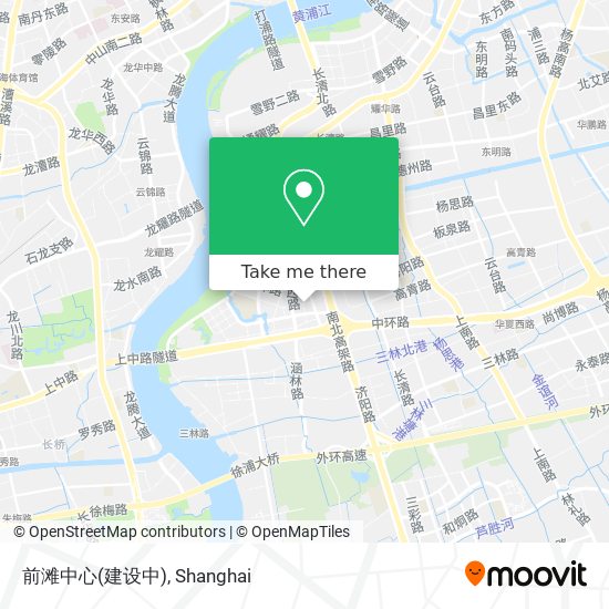 前滩中心(建设中) map