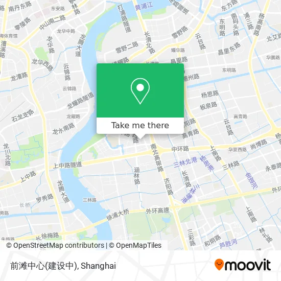 前滩中心(建设中) map