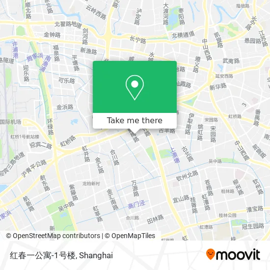 红春一公寓-1号楼 map