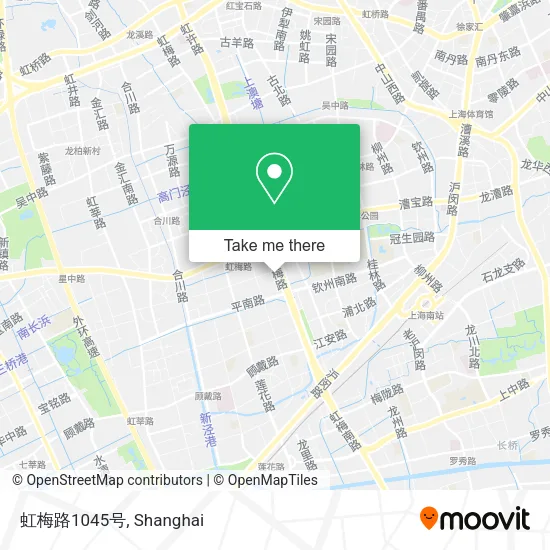 虹梅路1045号 map