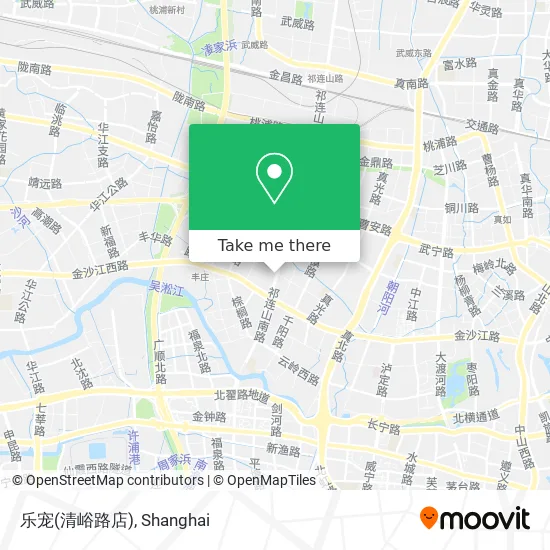 乐宠(清峪路店) map