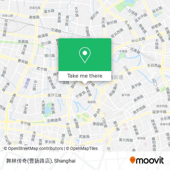 舞林传奇(曹扬路店) map