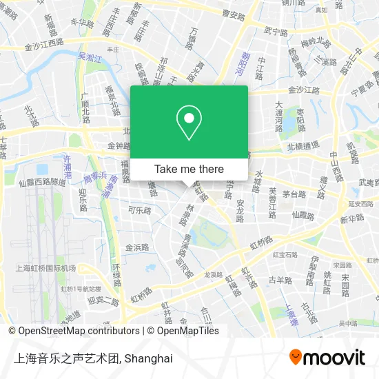 上海音乐之声艺术团 map