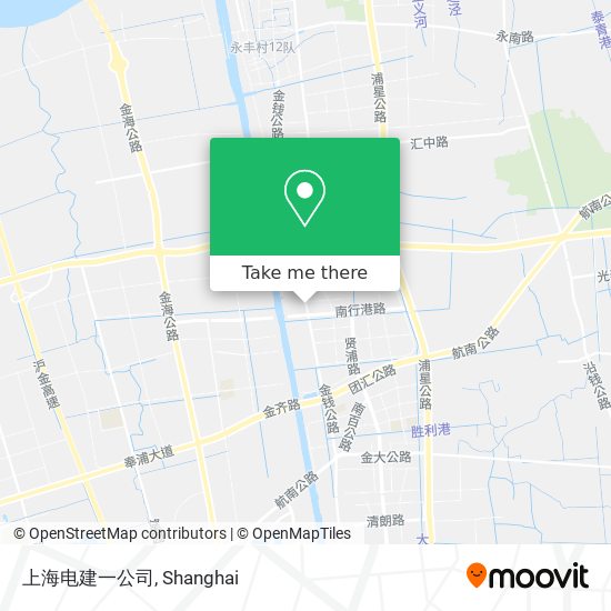 上海电建一公司 map