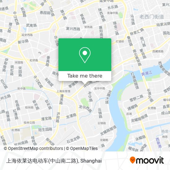 上海依莱达电动车(中山南二路) map