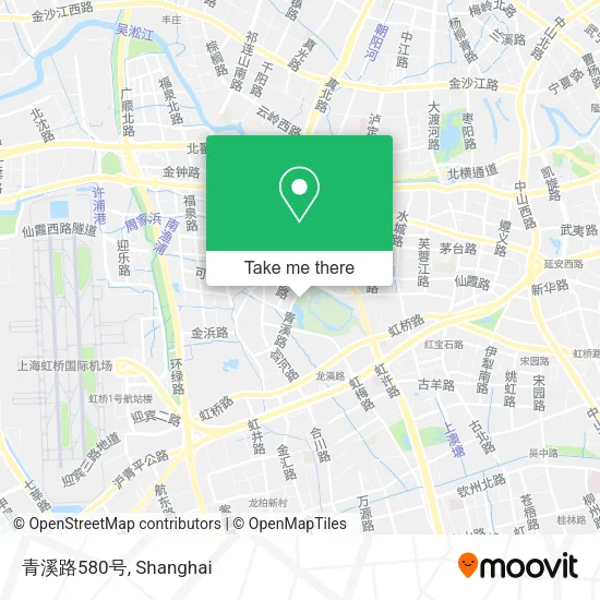 青溪路580号 map