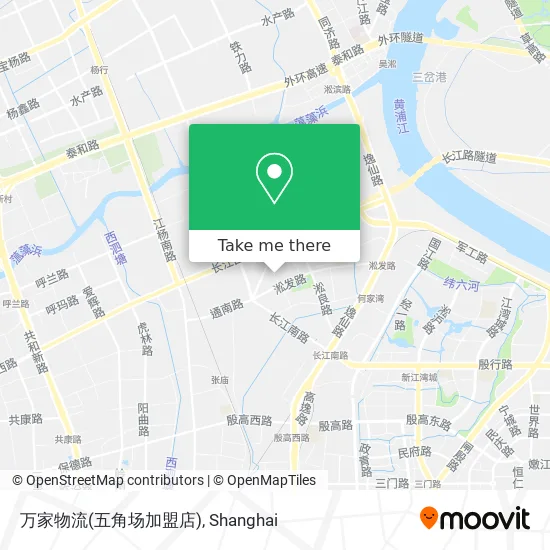 万家物流(五角场加盟店) map