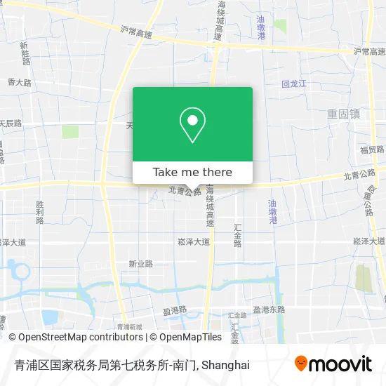 青浦区国家税务局第七税务所-南门 map