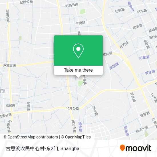 古思浜农民中心村-东2门 map