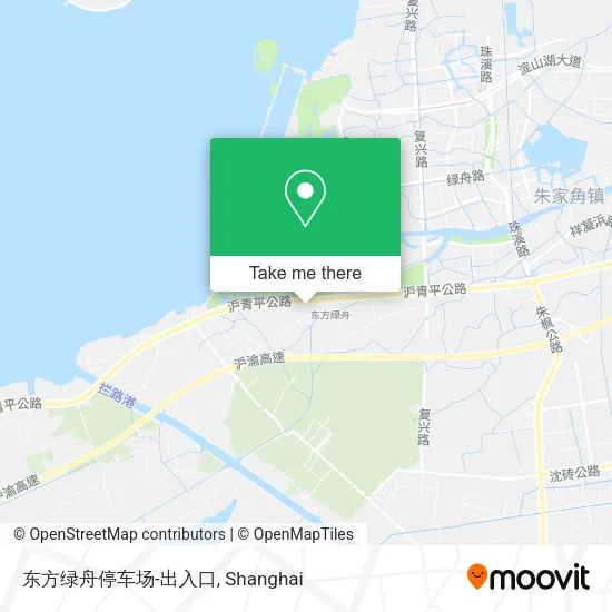 东方绿舟停车场-出入口 map