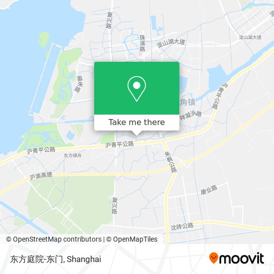 东方庭院-东门 map
