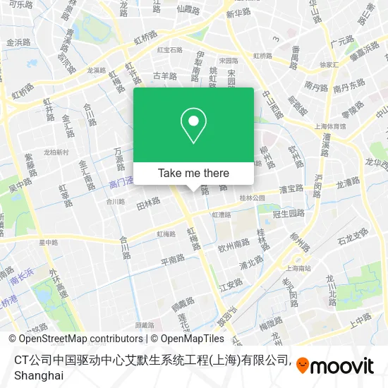 CT公司中国驱动中心艾默生系统工程(上海)有限公司 map