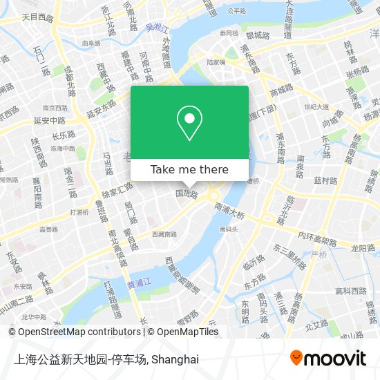 上海公益新天地园-停车场 map