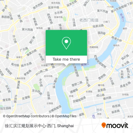 徐汇滨江规划展示中心-西门 map