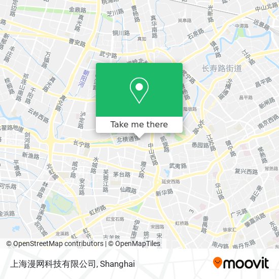 上海漫网科技有限公司 map