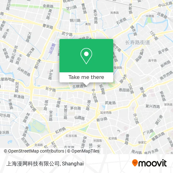 上海漫网科技有限公司 map
