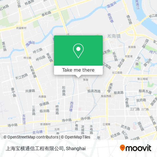 上海宝横通信工程有限公司 map
