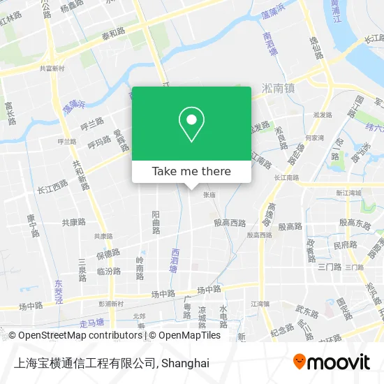 上海宝横通信工程有限公司 map