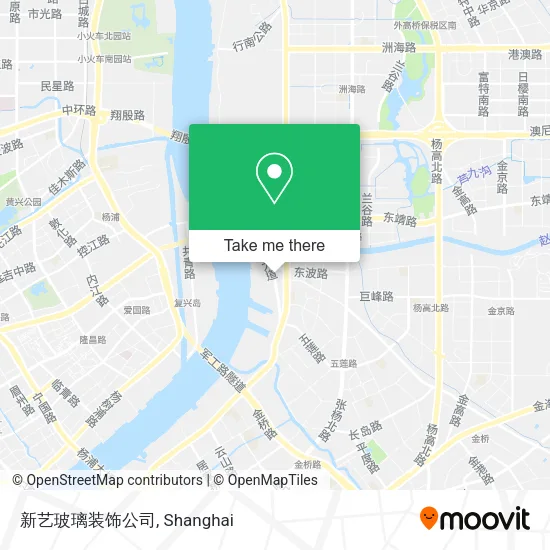 新艺玻璃装饰公司 map