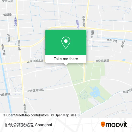 沿钱公路观光路 map