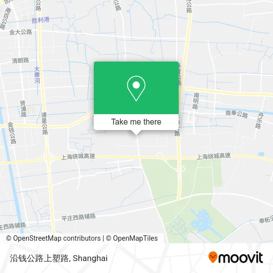 沿钱公路上塑路 map