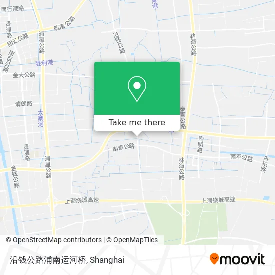 沿钱公路浦南运河桥 map