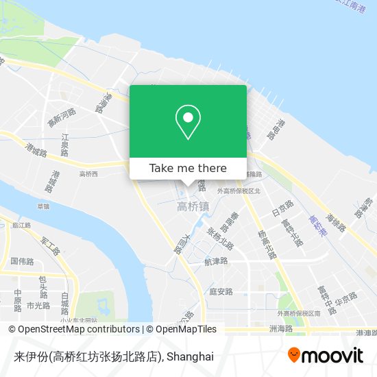 来伊份(高桥红坊张扬北路店) map