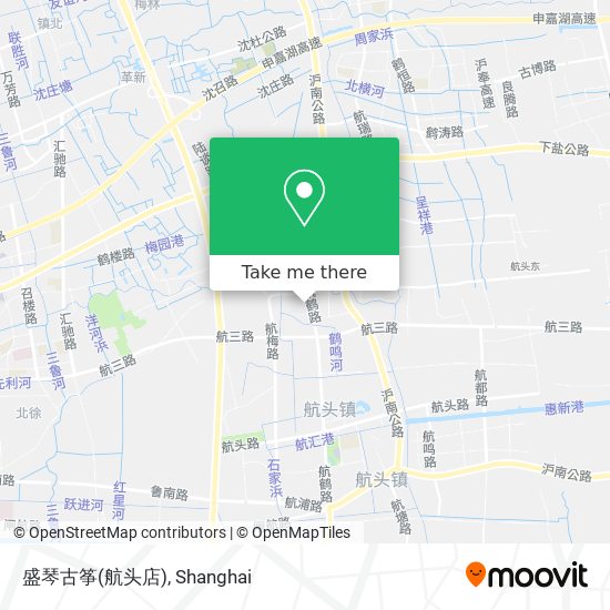 盛琴古筝(航头店) map