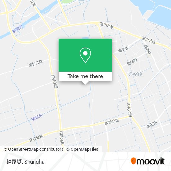 赵家塘 map
