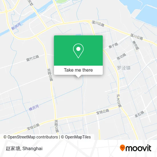 赵家塘 map