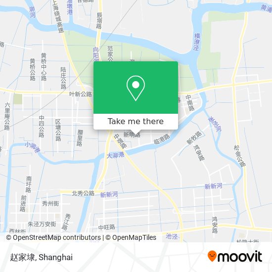 赵家埭 map