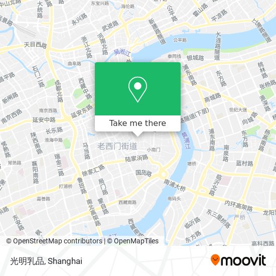 光明乳品 map