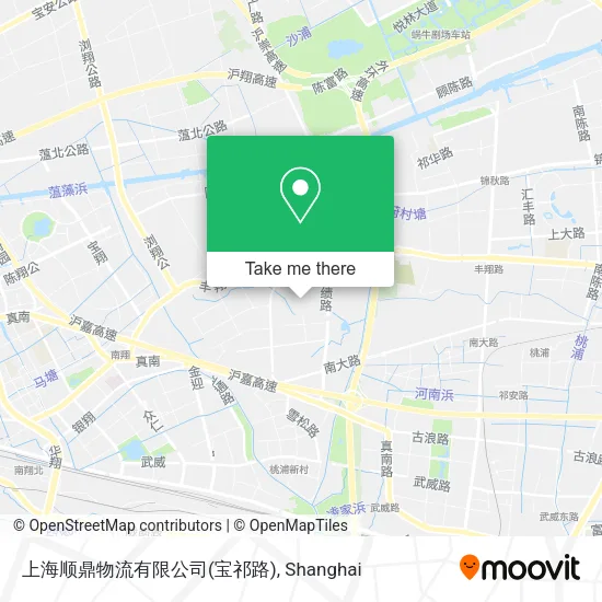 上海顺鼎物流有限公司(宝祁路) map