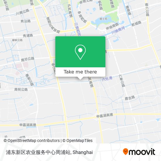 浦东新区农业服务中心周浦站 map