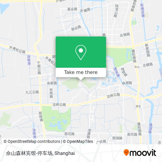 佘山森林宾馆-停车场 map