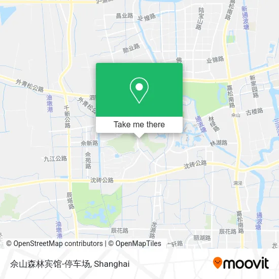 佘山森林宾馆-停车场 map