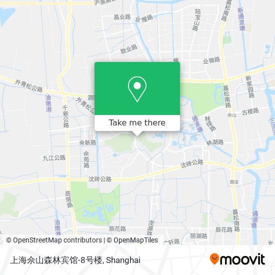 上海佘山森林宾馆-8号楼 map